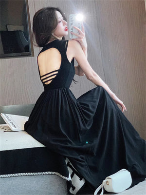 Chic Long A-Line Evening Dress Vintage Maxi Loose Party Wedding Guest Prom Elegant Dresses