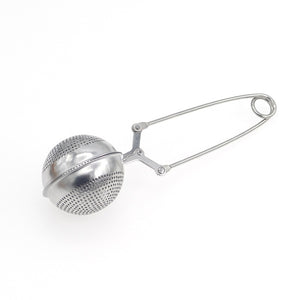 Tea Infuser Stainless Steel Mesh Ball Squeeze Sphere Tea Strainer Herb Spice Filter Infuser