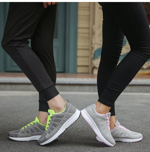 Women's Sneakers Shoes Fashion Breathable Trainers Running Walking Flat Athletic Shoes