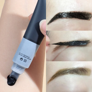 15-Minute Eyebrow Dye Tint Fast Tint Easy Dye Gel Eyebrow Eyelash Kit Semi Permanent Eyebrows Tint Dye Makeup Eyebrow Cream