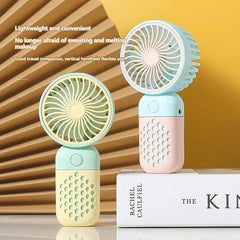 New Handheld USB Charging Mini Fan Cute Small Fan Portable Mini USB Fan Mini Pocket Fan