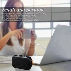 Bluetooth 5.0 Portable Wireless Soundbar – HiFi Speaker with 500mAh Battery