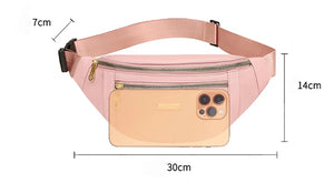 Fannie Pack Waist Bag For Both Men And Women Multifunctional Large Capacity Wear-Resistant Travel Pouch