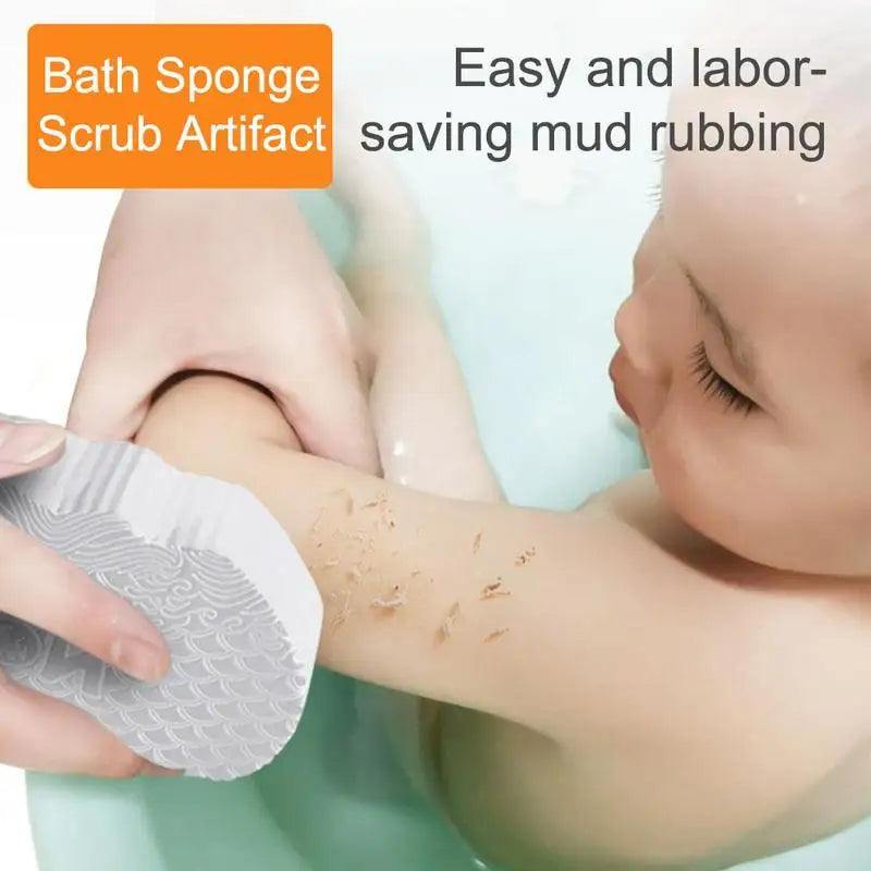 Durable and Hygienic Soft Bath Sponge Body Scrubber