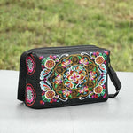 Bohemian Floral Embroidered Crossbody Bag Large Capacity Travel Shoulder Bags