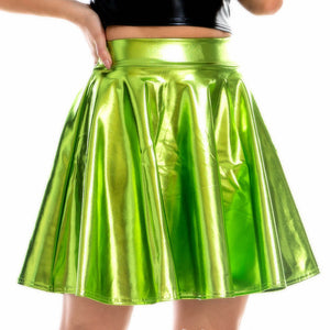 Women's Summer Fashion Pleated Skirt Flared Casual Party Skirt Cosplay Costume Concert Festival Skirt