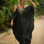 Boho Dress, Plus Size Summer Dress for Women, Bohemian Maxi Tribal Hippie Dress
