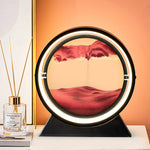 Moving Sand Art 3D Hourglass Frame Deep Sea Sandscape In Motion Home Decor