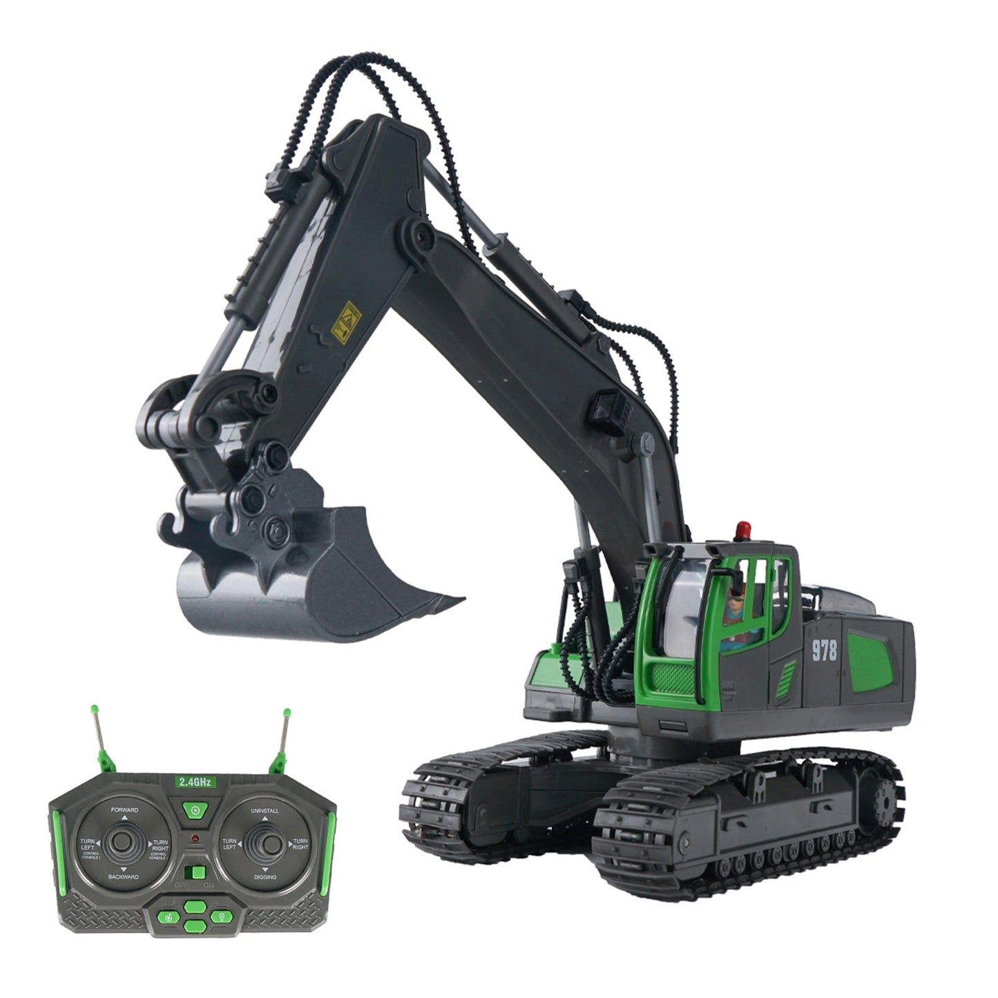 Excavator Bulldozer RC Vehicles Educational Toy