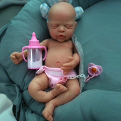 Reborn Baby Girl or Boy Doll Lifelike Soft Touch Newborn Preemie Toddler 12" Doll