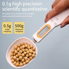 Digital Spoon Scale with LCD Display Measures Food Weight Spoon 500g/0.1g Measure Coffee Tea Sugar Scale Kitchen Tool