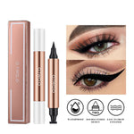 Stamp Black Liquid Eyeliner Pen  Waterproof Fast Dry