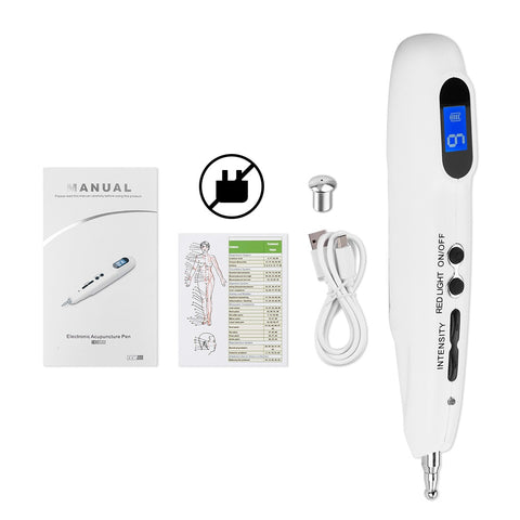 Electronic Acupuncture Pen USB Laser Therapy Pain Relief Portable Wellness Tool Gift