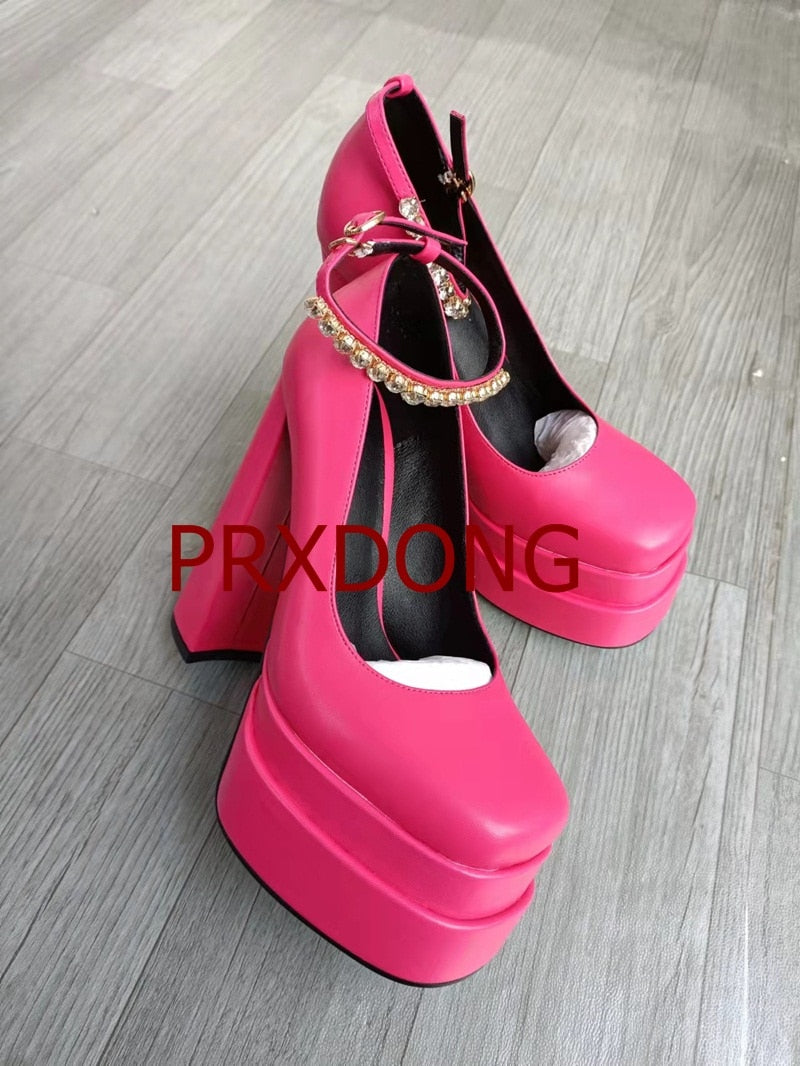 Sexy Thick High Heel Platform Women Shoes