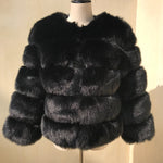 Women's New Fashion Faux Fur Winter Coat