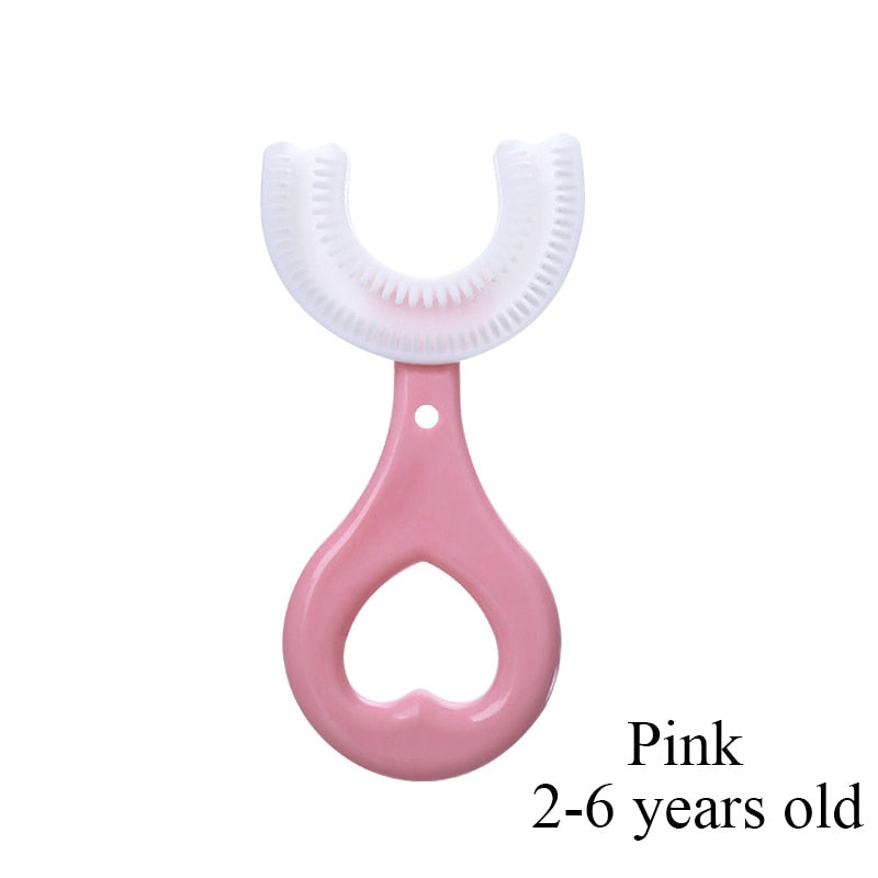 Children's 360 Degree U-shaped Child Toothbrush