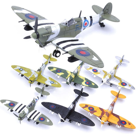 Fighter Airplane Building Model Toy Kids DIY Assembly Educational Gift Boys Girls