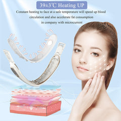 Face Lift Vibration Massager Photon Light Therapy