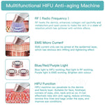 Mini Face Skin Care Machine Ultrasound RF EMS Facial Beauty Device