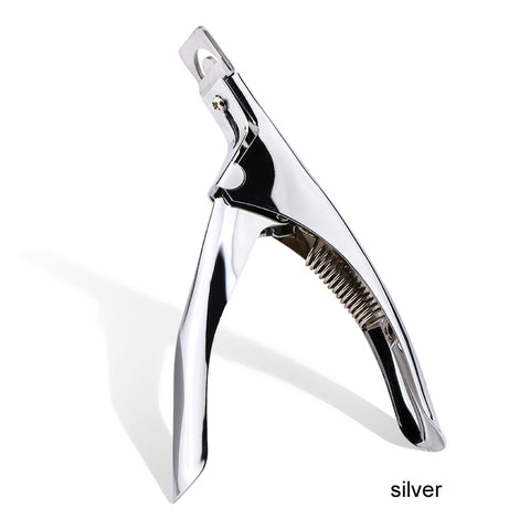 Nail Art Clipper Professional Stainless Steel False Tips Edge Cutter Manicure Tool Gift