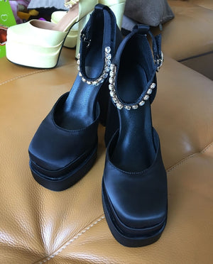Sexy Thick High Heel Platform Women Shoes