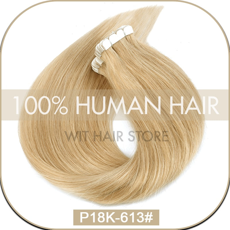 Hair Extensions Human hair Straight Natural