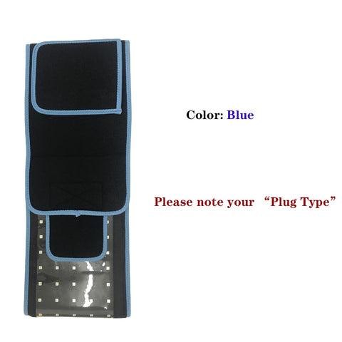 LED Infrared Light Therapy Belt 850nm 660nm Back Pain Relief Wrap Fat Burning Wellness