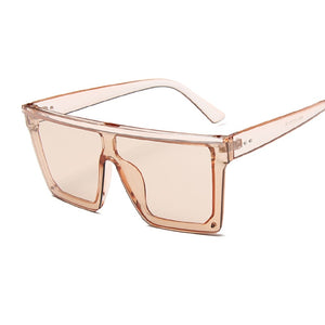 Vintage Luxury Brand Square Sunglasses