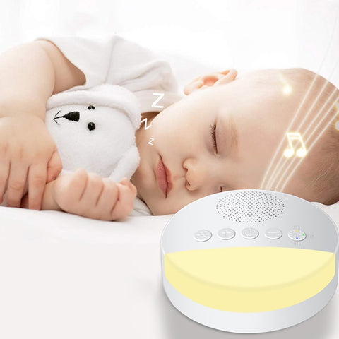 White Noise Machine Baby Adults Sleeping Spa Sound Night Light Rechargeable Relaxation Gift