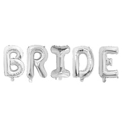 Rose Gold Letter Bride Foil Balloons Wedding Decorations Valentines Day Party Bride