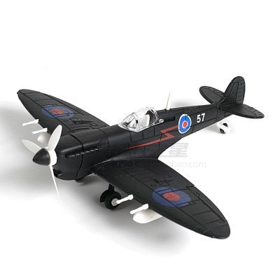 Fighter Airplane Building Model Toy Kids DIY Assembly Educational Gift Boys Girls