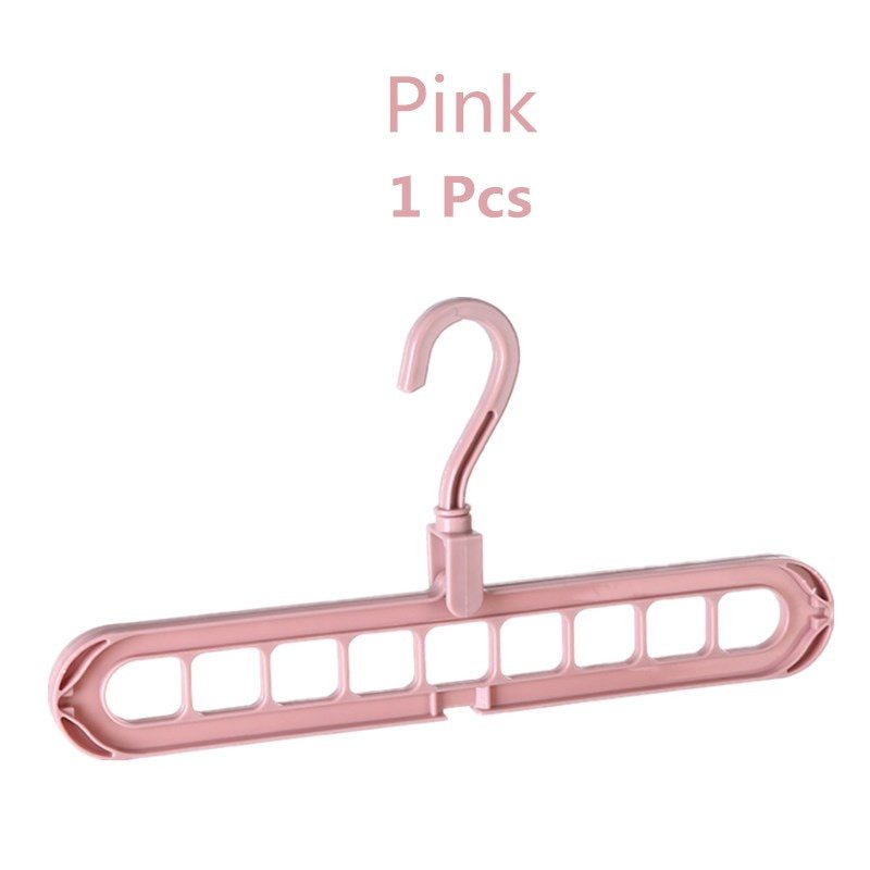 Multi Clothes Hanger Rack Folding Hook Space Saving Closet Wardrobe Organizer Home Accessory