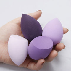 4-Piece Makeup Sponge Set, Soft Sponge for Liquid Foundation, Creams, and Powders