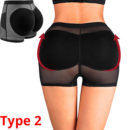 Hip Pads for Women Shape-wear, Padded Hip Enhancer, Butt Shaper, Tummy Control Underwear