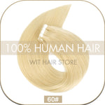 Hair Extensions Human hair Straight Natural