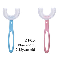 Children's 360 Degree U-shaped Child Toothbrush