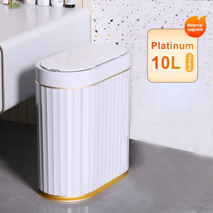 Touchless Trash Can, Open and Close Without Touch Smart Sensor Garbage Can