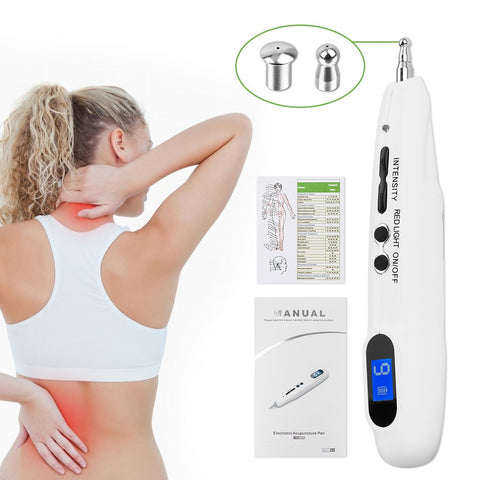 Electronic Acupuncture Pen USB Laser Therapy Pain Relief Portable Wellness Tool Gift