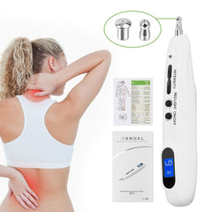 Electronic Acupuncture Pen USB Electric Laser Therapy Pain Relief