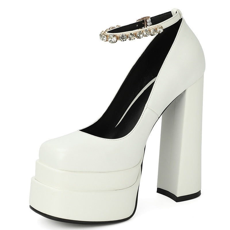 Sexy Thick High Heel Platform Women Shoes