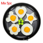 Stainless Steel Fried Egg Molds Pancake Molds Non Stick for Griddle Pan Frying