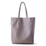 Soft Cowhide Genuine Leather Shoulder Shopping Bag