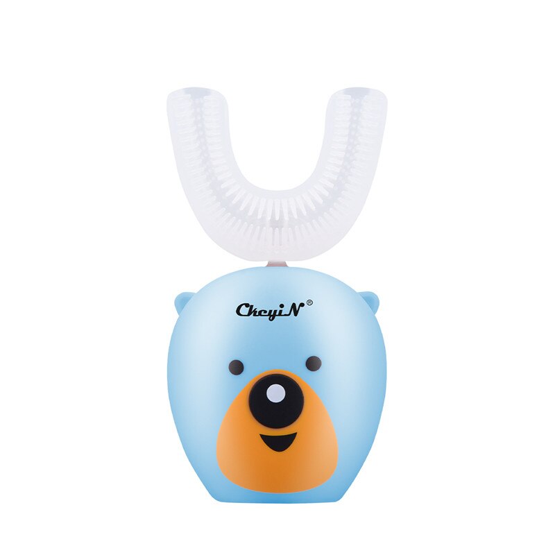 Kids Electric Toothbrush Children Automatic Ultrasonic Soft Bristle Dental Care Gift