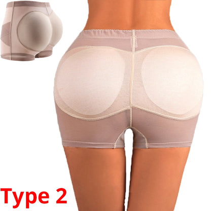 Hip Pads for Women Shape-wear, Padded Hip Enhancer, Butt Shaper, Tummy Control Underwear