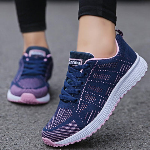 Breathable Sneakers Women Fashion Casual Lightweight Comfortable Everyday Walking Shoes