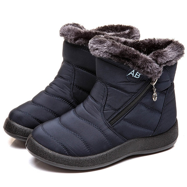 Casual Waterproof Lightweight Winter Boots For Women