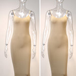 Retro Pink Mini Y2K Bodycon Slip Seamless Dress Spaghetti Strap, Spring Summer Stretch Dress