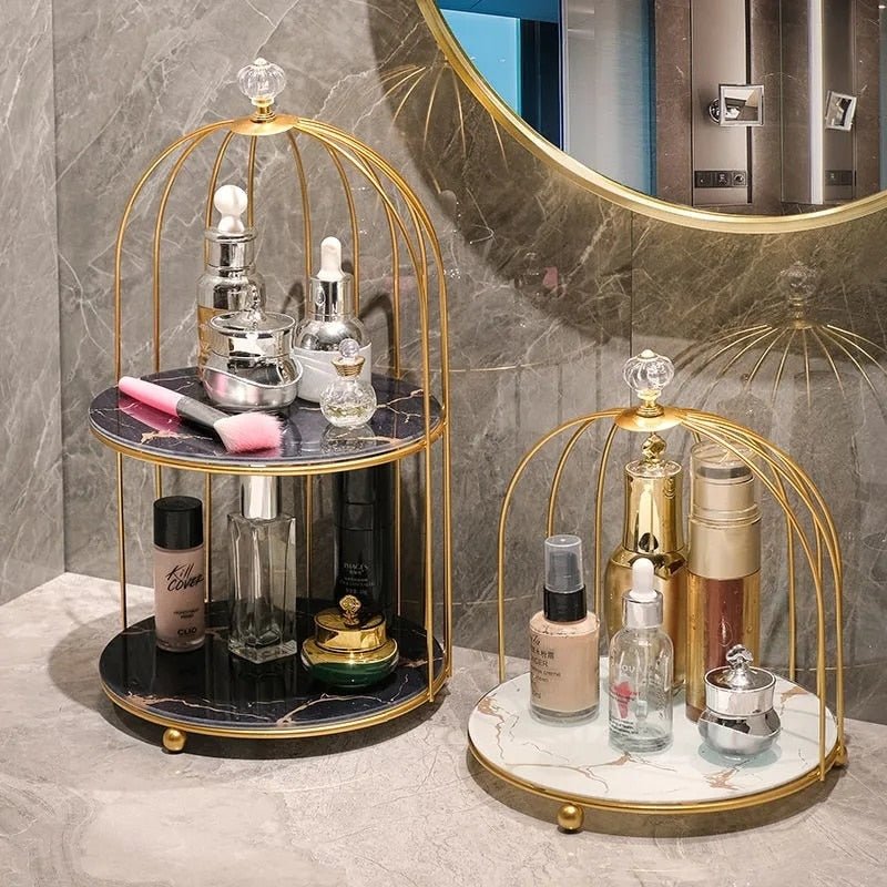 Makeup Organizer Shelf Large Capacity Cosmetic Storage Vanity Caddy Beauty Home Accessory