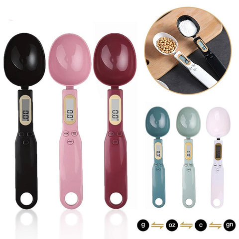 Digital Spoon Scale Electronic Food Measuring 500g Portable Kitchen Cooking Tool