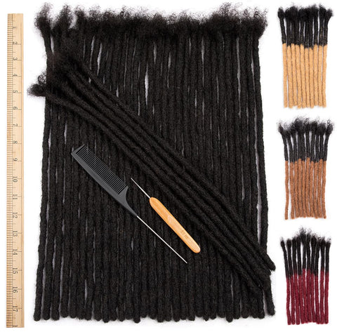 Crochet Braid Hair Extension Human Hair Strand Natural Protective Style Fashion